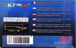 Compact Cassette K-7 FE-X 60 "PRO" Type I Normal 1990 Europe