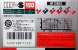 Compact Cassette Sony HF-S 120 Type I Normal 1989 Japan