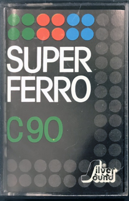 Compact Cassette Silver Sound Super Ferro 90 "transparent" Type I Normal 1984 Europe
