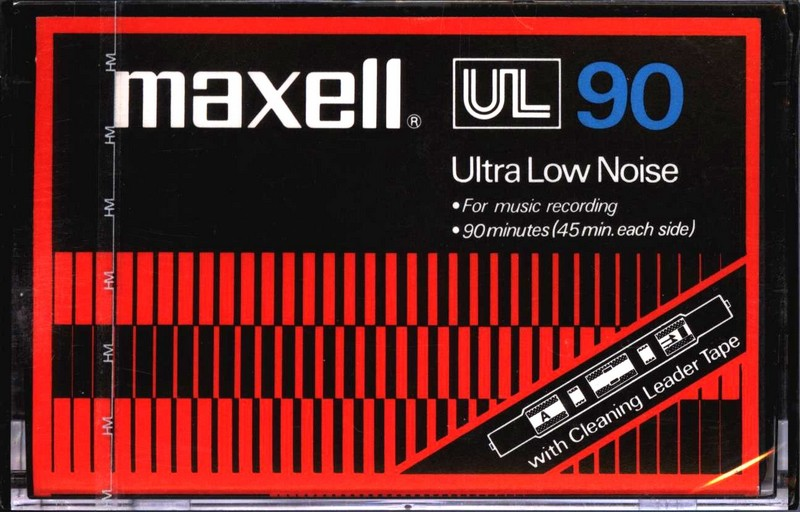 Compact Cassette Maxell UL 90 Type I Normal 1977 Europe