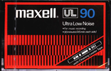 Compact Cassette Maxell UL 90 Type I Normal 1977 Europe