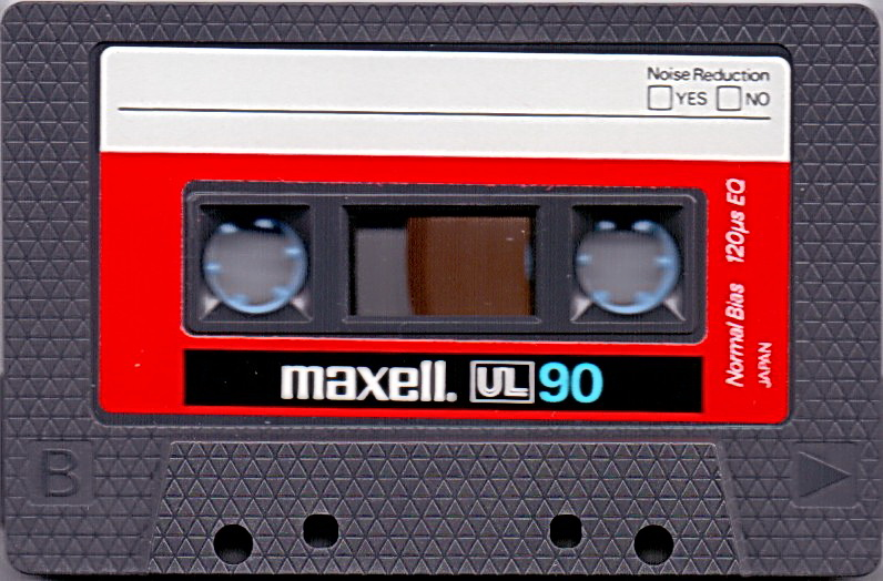 Compact Cassette Maxell UL 90 Type I Normal 1977 Europe