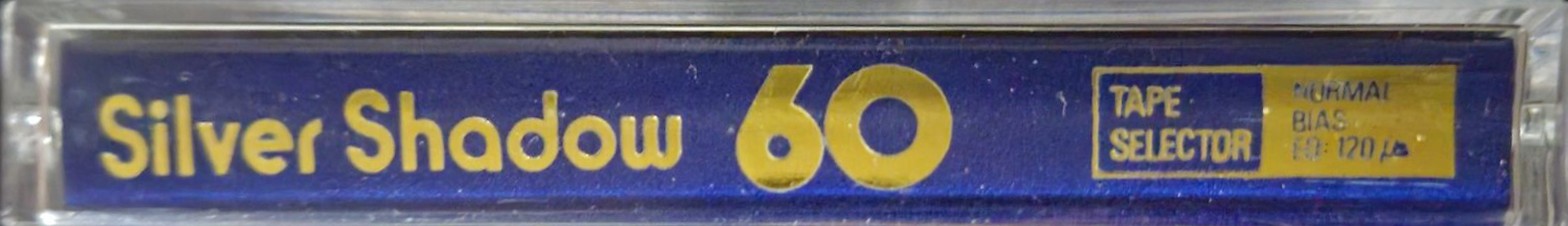 Compact Cassette Silver Shadow STUDIO 60 Type I Normal 1985 USA