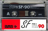Compact Cassette AMS SF 60 Type I Normal