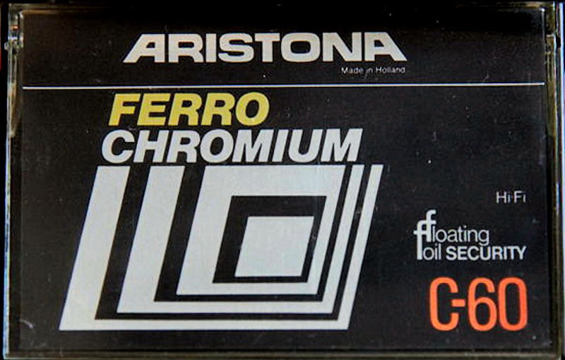 Compact Cassette Aristona Ferro Chromium 60 Type III Ferro Chrome 1978 Europe