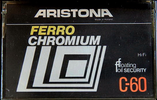 Compact Cassette Aristona Ferro Chromium 60 Type III Ferro Chrome 1978 Europe