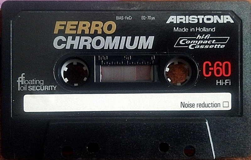 Compact Cassette Aristona Ferro Chromium 60 Type III Ferro Chrome 1978 Europe