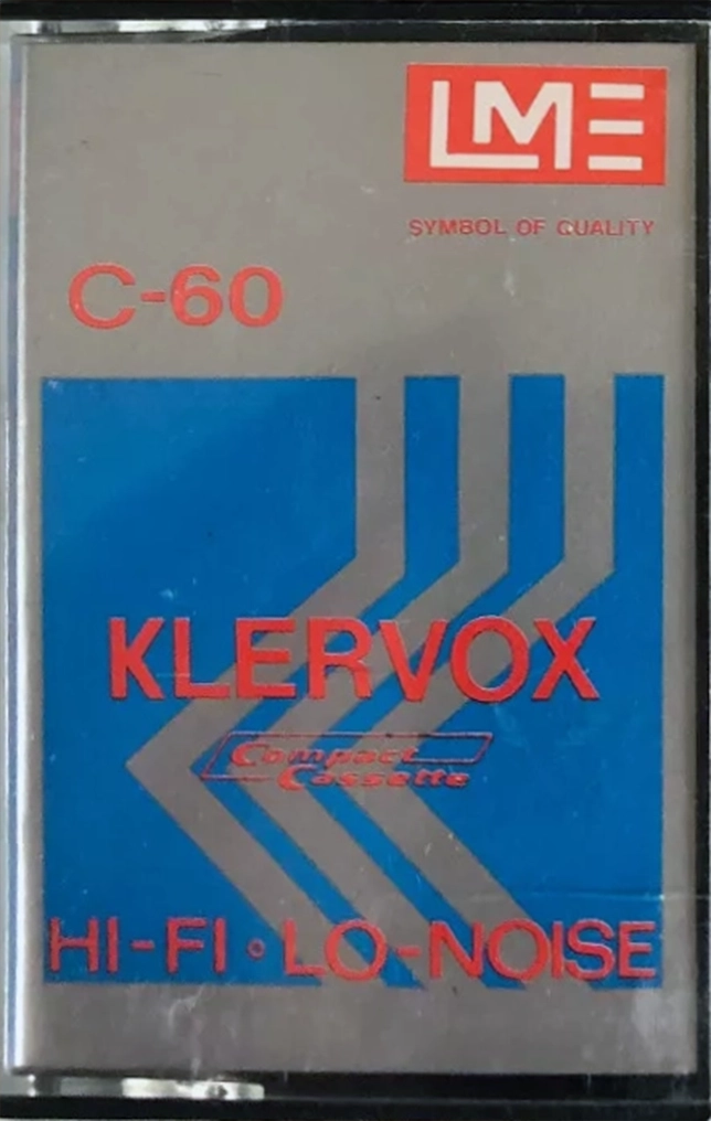 Compact Cassette LME KLERVOX 60 Type I Normal France
