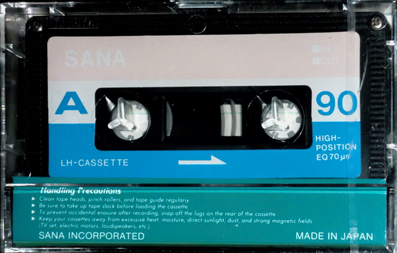 Compact Cassette Sana 90 Type I Normal Japan