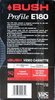 VHS, Video Home System Bush SQ 180 "Profile" Type I Normal UK