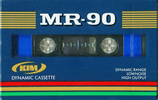Compact Cassette Kim MR 90 "MR-1C" Type I Normal 1991 USSR