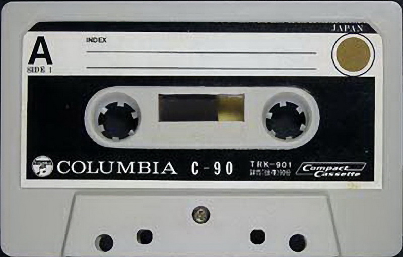 Compact Cassette Columbia TRK 90 "TRK-901" Type I Normal 1969 Japan
