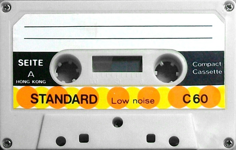 Compact Cassette Standard 60 Type I Normal 1978 Hong Kong
