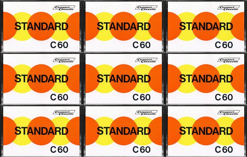 Compact Cassette Standard 60 Type I Normal 1978 Hong Kong
