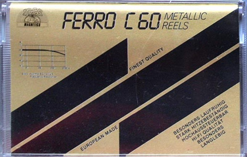 Compact Cassette MCP 60 Type I Normal Europe