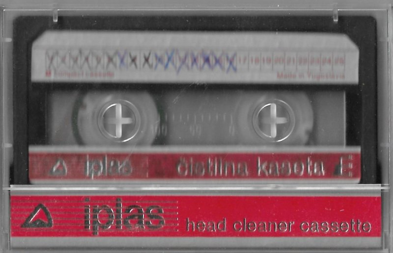 Compact Cassette Iplas Cleaning Cassette Yugoslavia