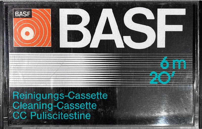 Compact Cassette BASF Cleaning Cassette 1977 Europe