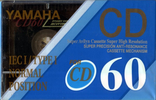 Compact Cassette Yamaha CD 60 Type I Normal 1992 Worldwide
