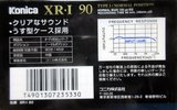 Compact Cassette Konica XR 90 "XR-I" Type I Normal 1990 Japan