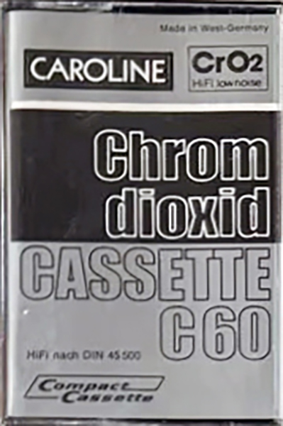 Compact Cassette Caroline 60 Type II Chrome 1980 Europe