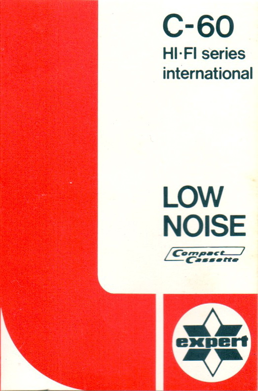 Compact Cassette Expert International 60 Type I Normal 1978 Europe
