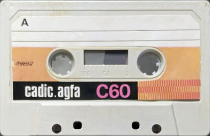 Compact Cassette Cadic agfa 60 Type I Normal 1975 Algeria