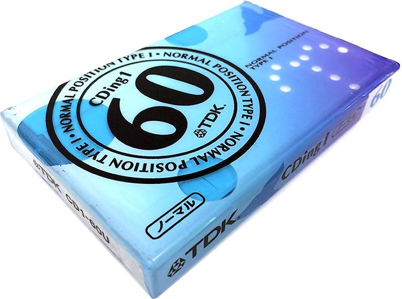 Compact Cassette TDK CDing 1 60 "CD1-60U" Type I Normal 2005 Japan