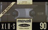 Compact Cassette Maxell XLII-S 90 Type II Chrome 1991 Europe