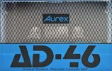 Compact Cassette Aurex AD 46 Type I Normal 1987 Japan