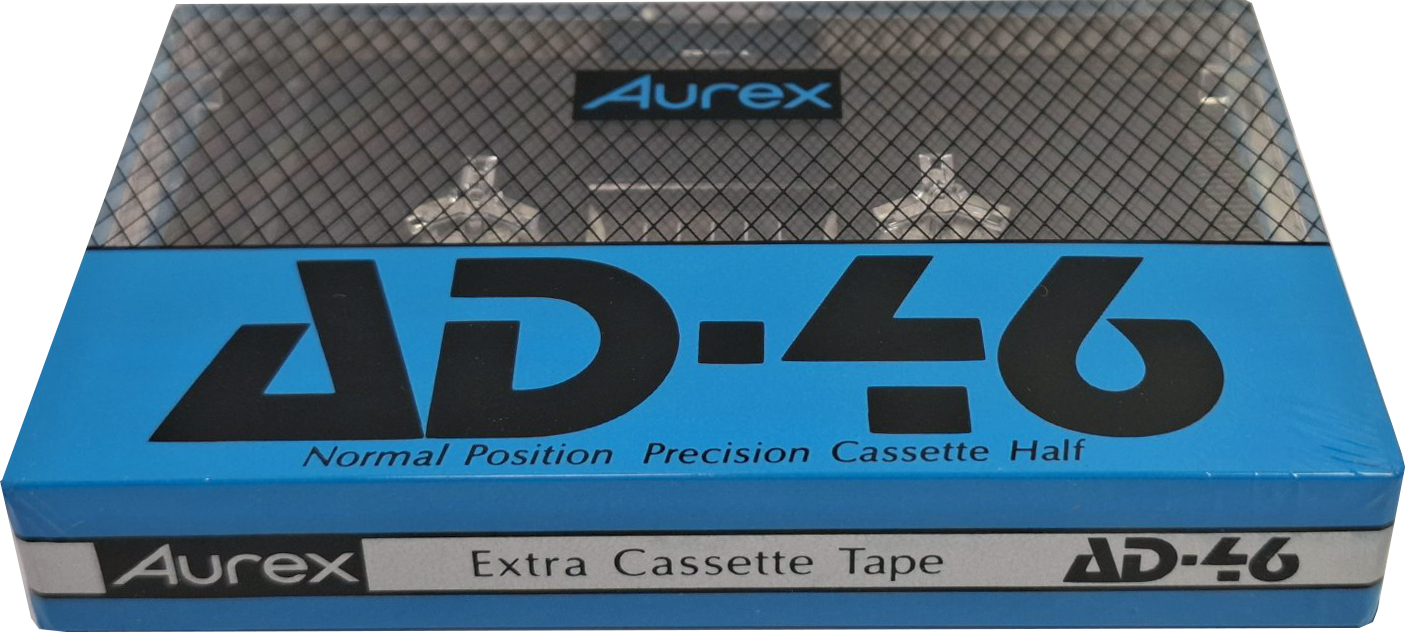 Compact Cassette Aurex AD 46 Type I Normal 1987 Japan