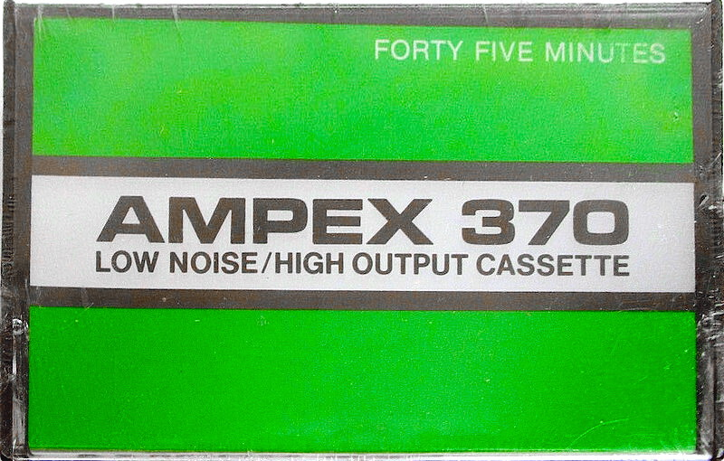 Compact Cassette Ampex 370 45 Type I Normal 1974 USA