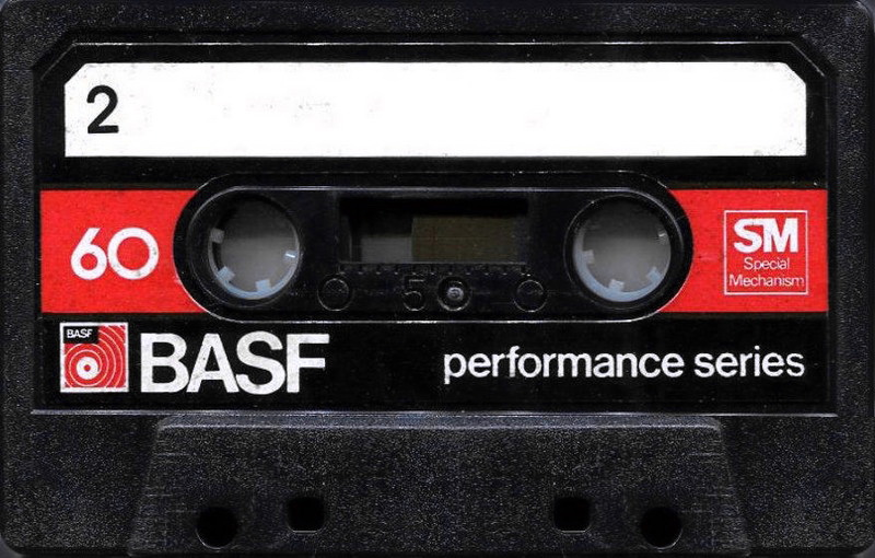 Compact Cassette BASF performance series 60 Type I Normal 1978 USA