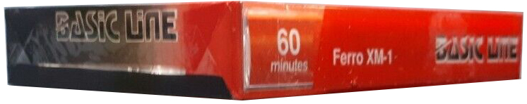 Compact Cassette Basic Line XM-1 60 Type I Normal Europe