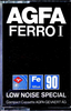 Compact Cassette AGFA Ferro I 90 Type I Normal 1978 Europe