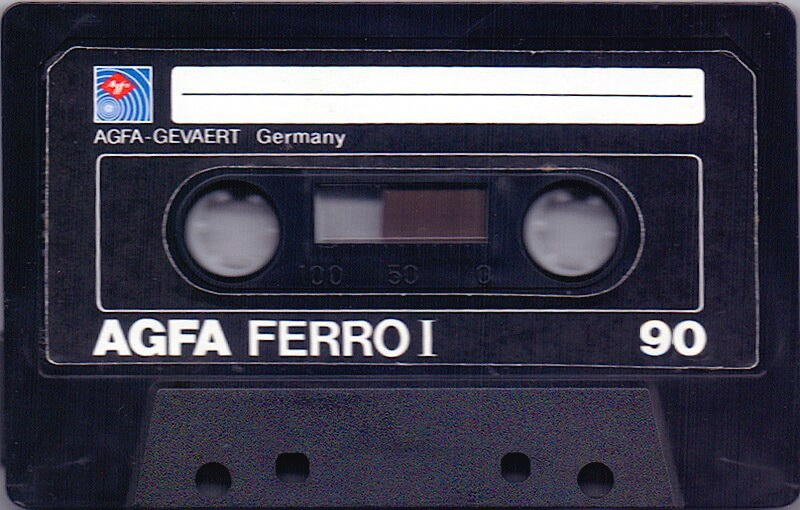 Compact Cassette AGFA Ferro I 90 Type I Normal 1978 Europe