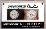 Compact Cassette Memorex Studio 90 Type I Normal Europe