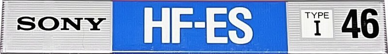 Compact Cassette Sony HF-ES 46 Type I Normal 1988 Europe