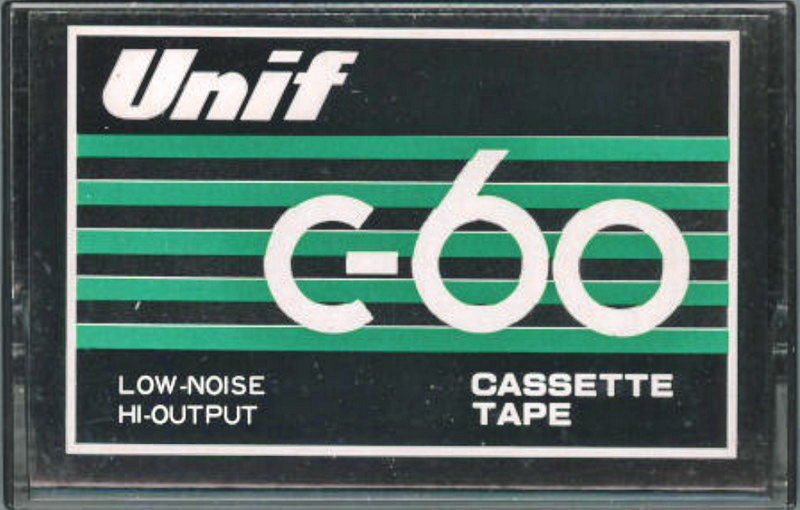 Compact Cassette Unif 60 Type I Normal 1976 Japan