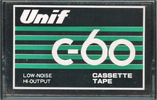 Compact Cassette Unif 60 Type I Normal 1976 Japan
