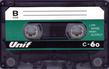 Compact Cassette Unif 60 Type I Normal 1976 Japan