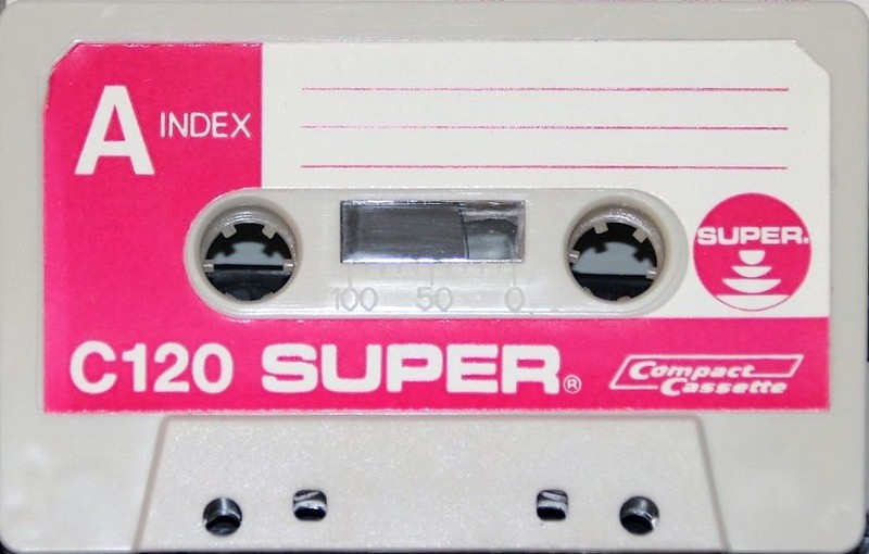 Compact Cassette Super 120 Type I Normal Hong Kong