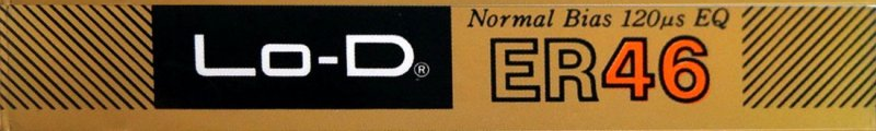 Compact Cassette Lo-D ER 46 Type I Normal 1983 Japan