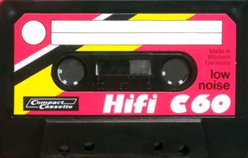 Compact Cassette Troubadour 60 "LN" Type I Normal 1975 Europe