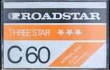 Compact Cassette Roadstar 60 "Three Star" Type I Normal