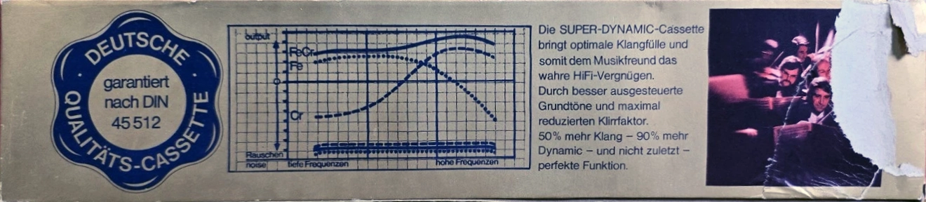 3 pack Universum Super Dynamic 60 Type I Normal 1977 Europe