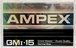 Compact Cassette Ampex Grand Master 15 "GMI" Type I Normal 1982 USA