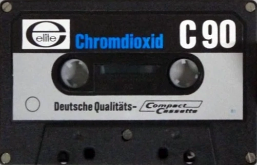 Compact Cassette Elite 90 Type II Chrome 1977 Germany
