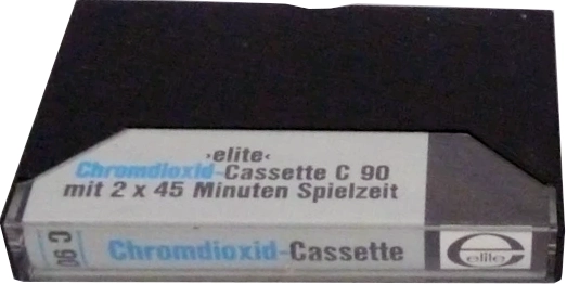 Compact Cassette Elite 90 Type II Chrome 1977 Germany