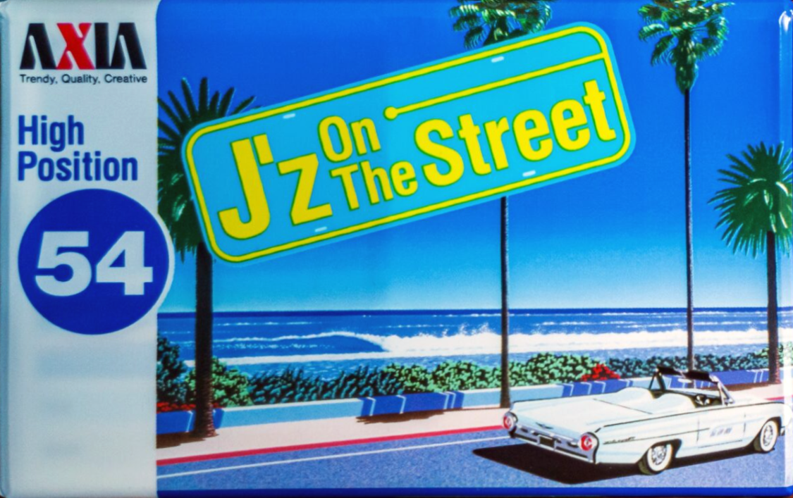 Compact Cassette AXIA J`z On the Street 54 "JZ2SA 54" Type II Chrome 1999 Japan