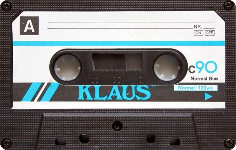 Compact Cassette Klaus 90 Type I Normal 1978 China